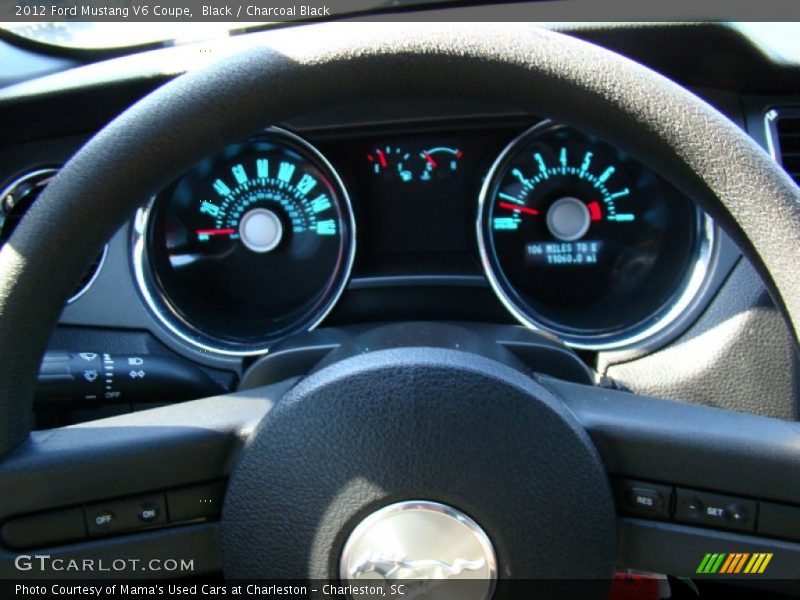 Black / Charcoal Black 2012 Ford Mustang V6 Coupe