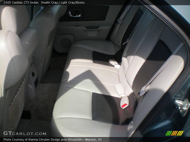 Stealth Gray / Light Gray/Ebony 2005 Cadillac CTS Sedan