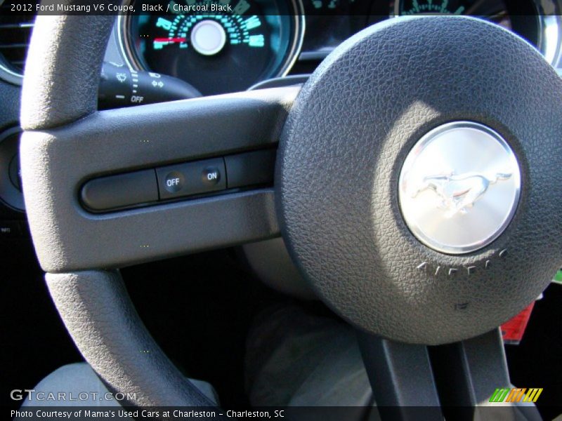 Black / Charcoal Black 2012 Ford Mustang V6 Coupe