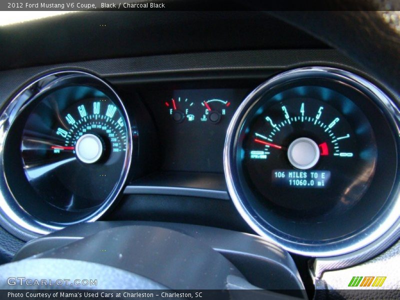 Black / Charcoal Black 2012 Ford Mustang V6 Coupe