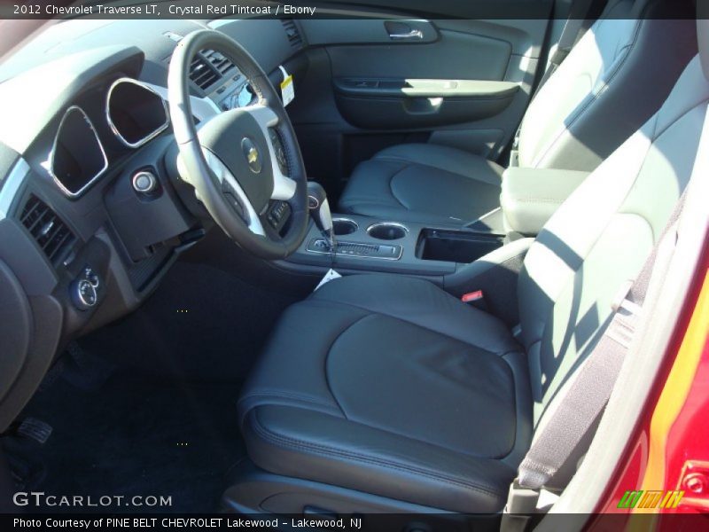 Crystal Red Tintcoat / Ebony 2012 Chevrolet Traverse LT