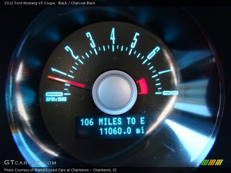 Black / Charcoal Black 2012 Ford Mustang V6 Coupe