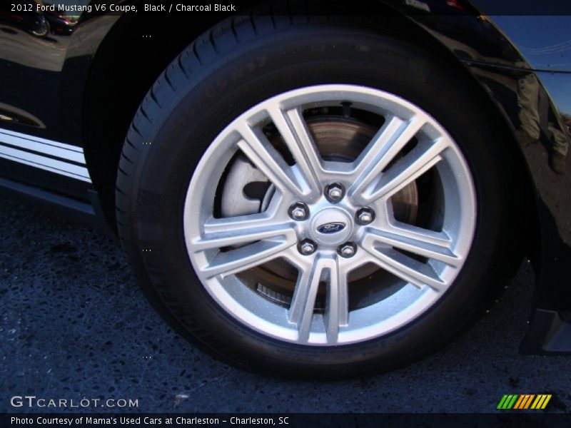 Black / Charcoal Black 2012 Ford Mustang V6 Coupe