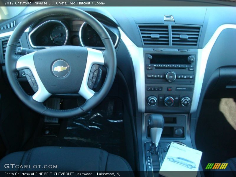 Crystal Red Tintcoat / Ebony 2012 Chevrolet Traverse LT