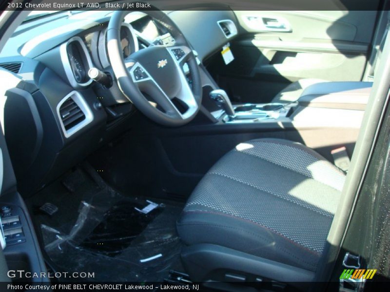 Black / Jet Black 2012 Chevrolet Equinox LT AWD