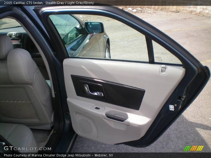 Stealth Gray / Light Gray/Ebony 2005 Cadillac CTS Sedan