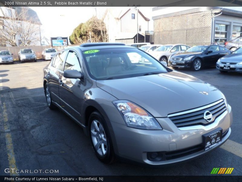 Pebble Beach Metallic / Blond 2008 Nissan Altima 2.5 SL