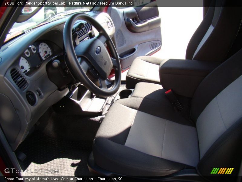Redfire Metallic / Medium Dark Flint 2008 Ford Ranger Sport SuperCab