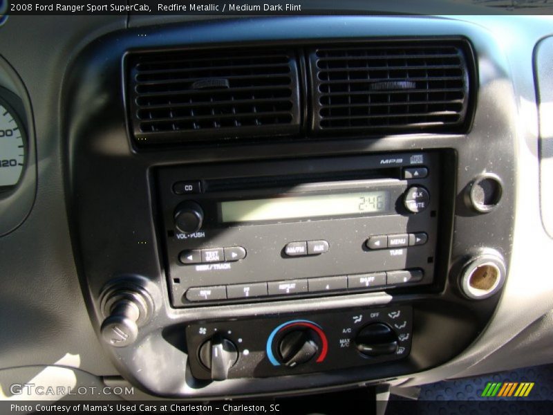 Redfire Metallic / Medium Dark Flint 2008 Ford Ranger Sport SuperCab