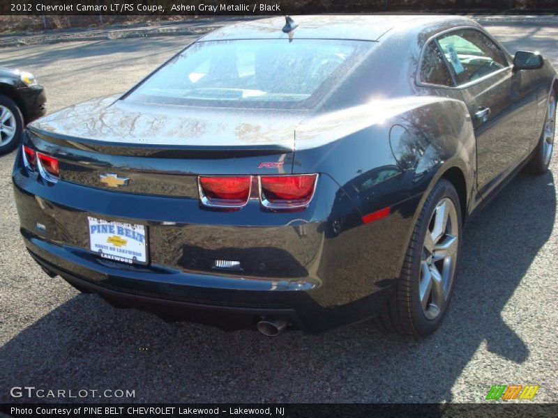 Ashen Gray Metallic / Black 2012 Chevrolet Camaro LT/RS Coupe