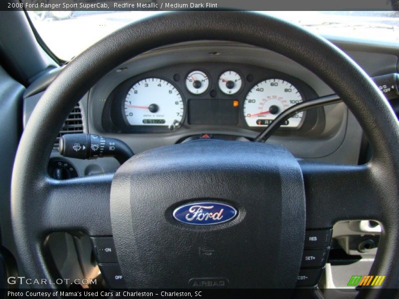 Redfire Metallic / Medium Dark Flint 2008 Ford Ranger Sport SuperCab