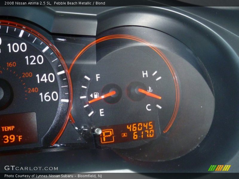 Pebble Beach Metallic / Blond 2008 Nissan Altima 2.5 SL