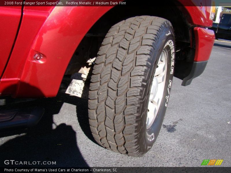 Redfire Metallic / Medium Dark Flint 2008 Ford Ranger Sport SuperCab