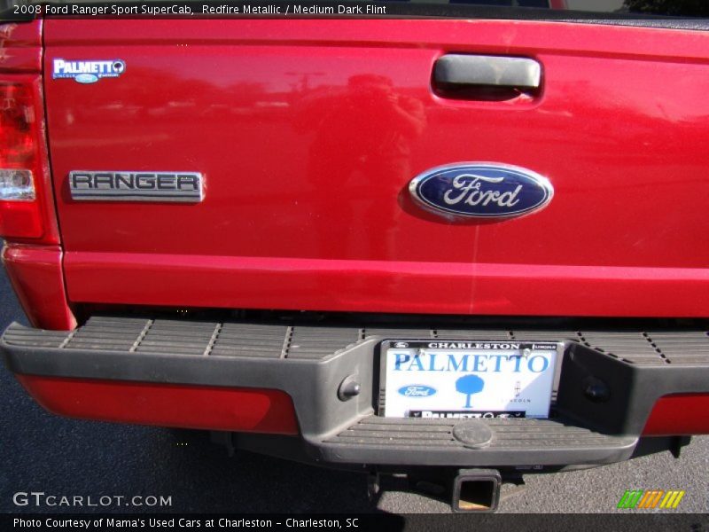 Redfire Metallic / Medium Dark Flint 2008 Ford Ranger Sport SuperCab