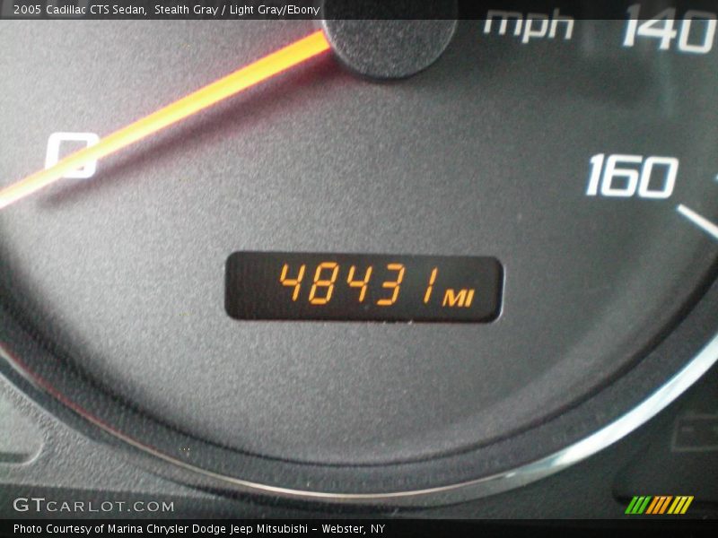 Stealth Gray / Light Gray/Ebony 2005 Cadillac CTS Sedan