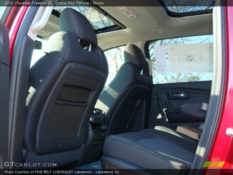 Crystal Red Tintcoat / Ebony 2012 Chevrolet Traverse LT