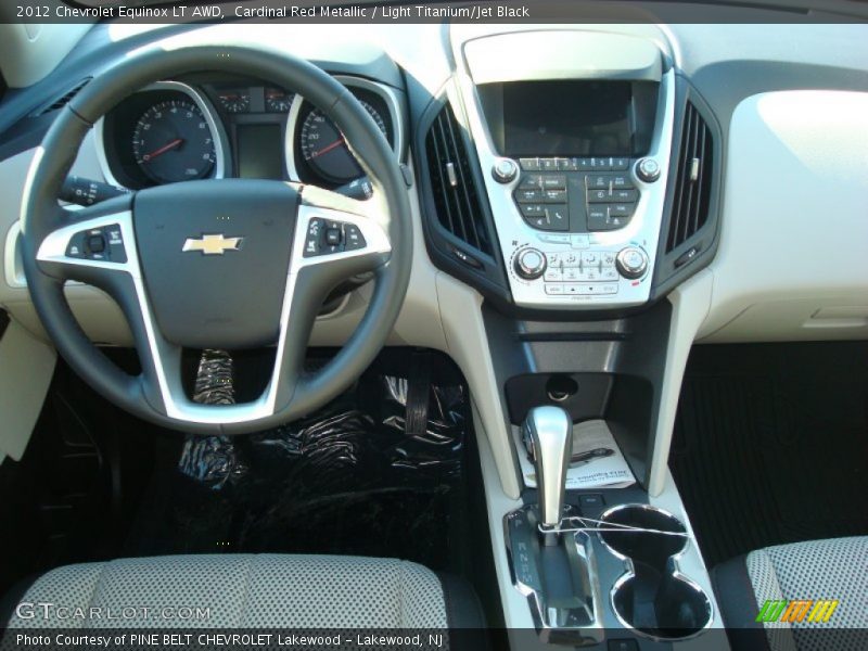 Cardinal Red Metallic / Light Titanium/Jet Black 2012 Chevrolet Equinox LT AWD
