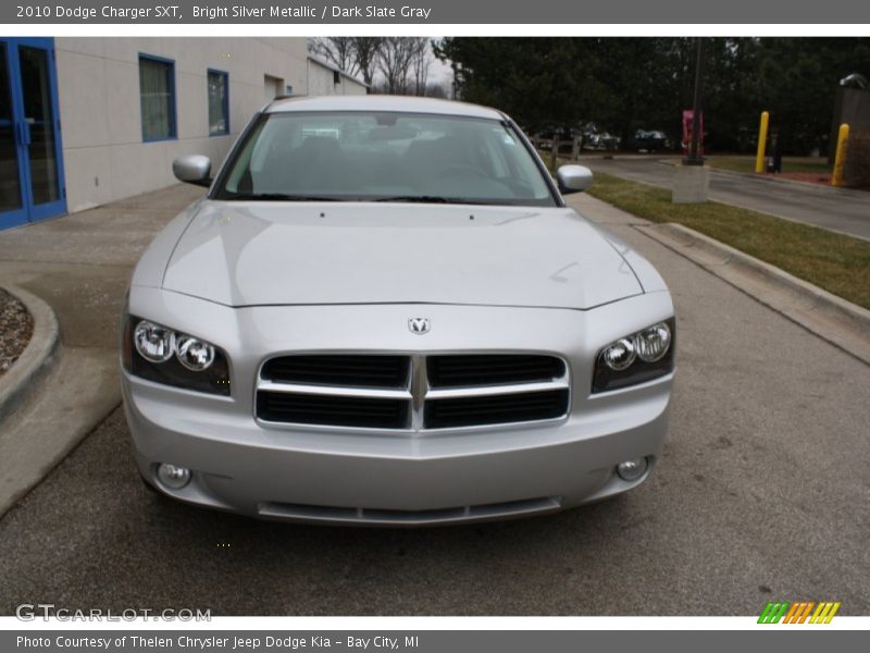 Bright Silver Metallic / Dark Slate Gray 2010 Dodge Charger SXT