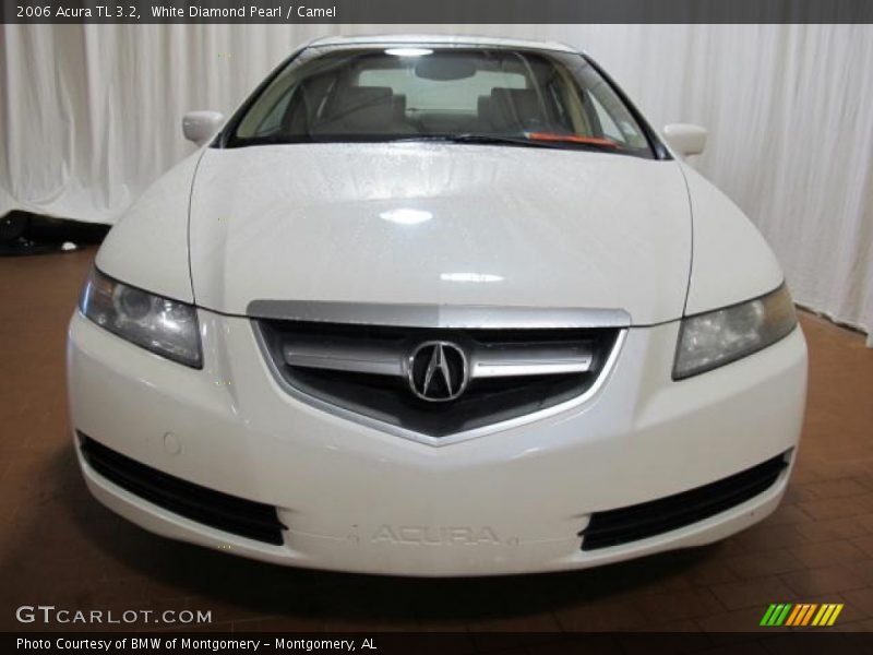 White Diamond Pearl / Camel 2006 Acura TL 3.2