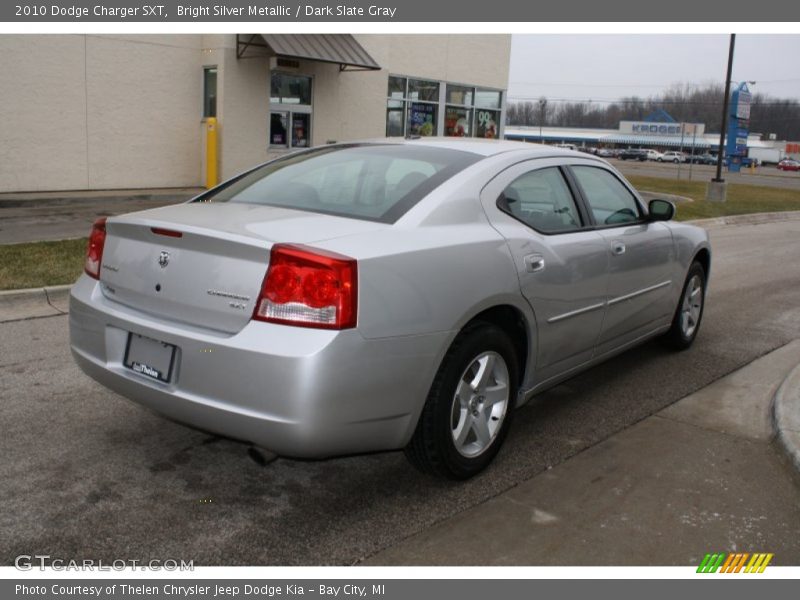 Bright Silver Metallic / Dark Slate Gray 2010 Dodge Charger SXT