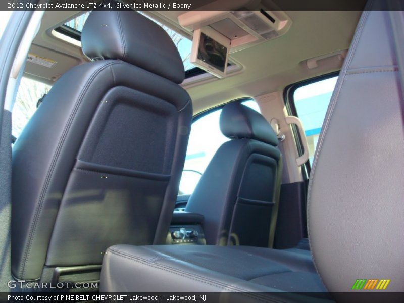 Silver Ice Metallic / Ebony 2012 Chevrolet Avalanche LTZ 4x4