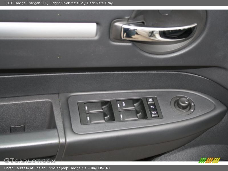 Bright Silver Metallic / Dark Slate Gray 2010 Dodge Charger SXT