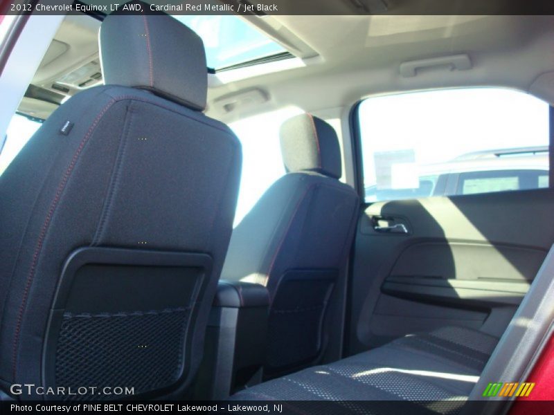 Cardinal Red Metallic / Jet Black 2012 Chevrolet Equinox LT AWD