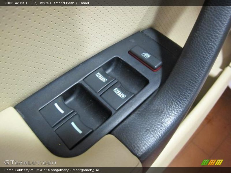 White Diamond Pearl / Camel 2006 Acura TL 3.2
