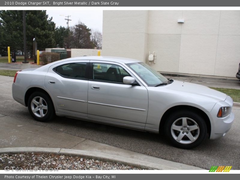 Bright Silver Metallic / Dark Slate Gray 2010 Dodge Charger SXT
