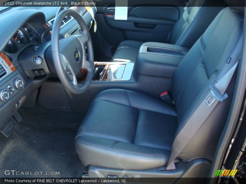 Black / Ebony 2012 Chevrolet Avalanche LTZ 4x4