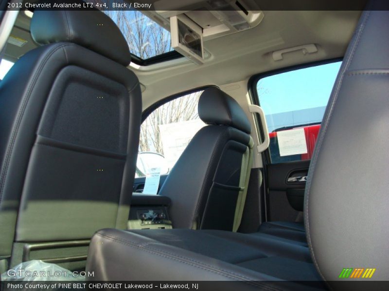Black / Ebony 2012 Chevrolet Avalanche LTZ 4x4