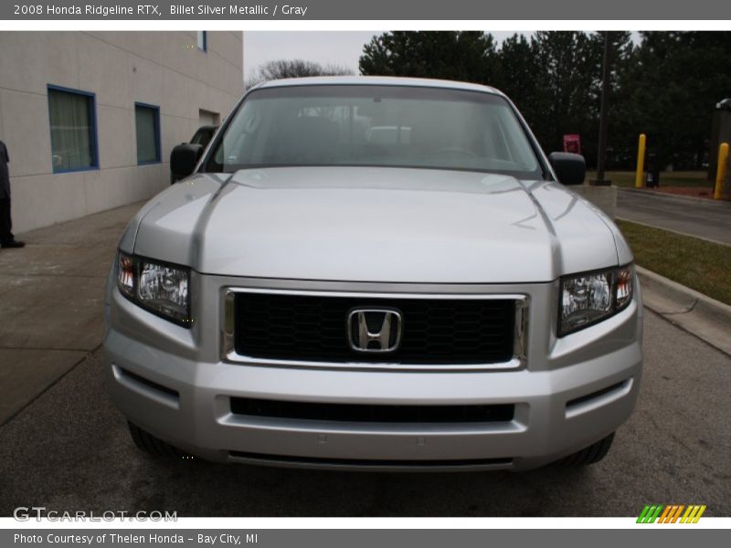 Billet Silver Metallic / Gray 2008 Honda Ridgeline RTX