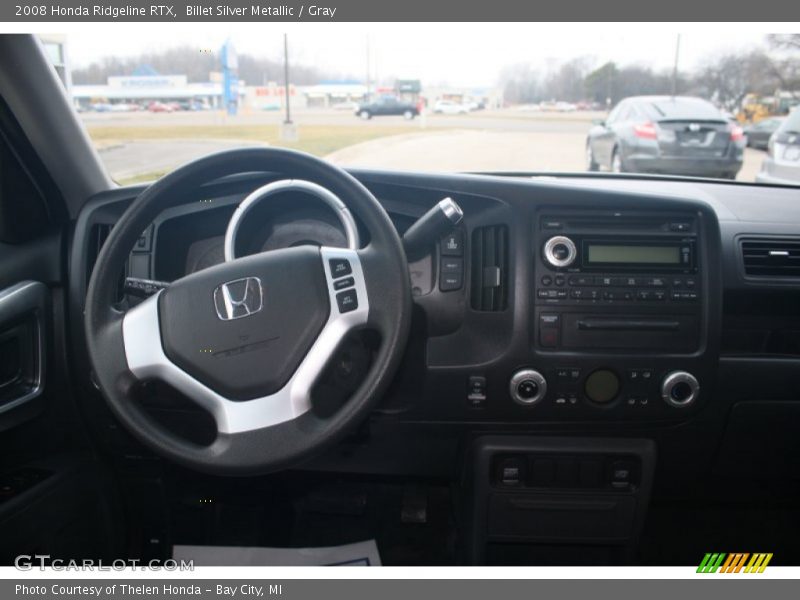 Billet Silver Metallic / Gray 2008 Honda Ridgeline RTX