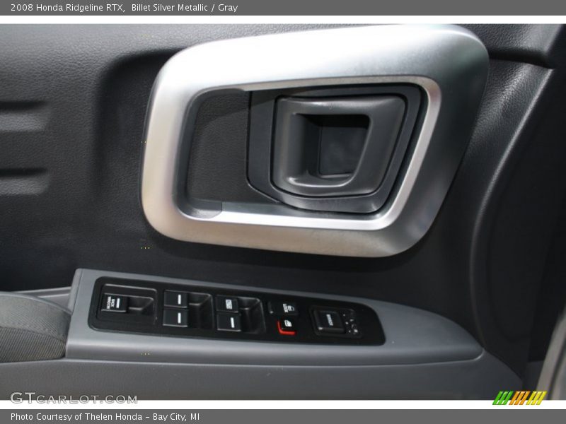 Billet Silver Metallic / Gray 2008 Honda Ridgeline RTX