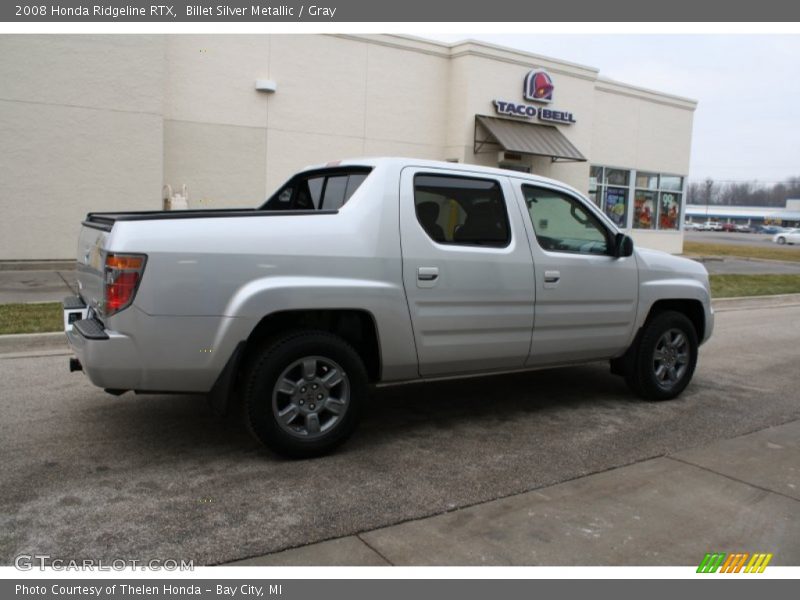 Billet Silver Metallic / Gray 2008 Honda Ridgeline RTX