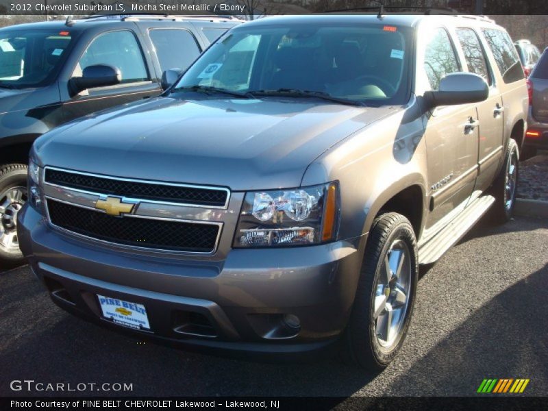 Mocha Steel Metallic / Ebony 2012 Chevrolet Suburban LS