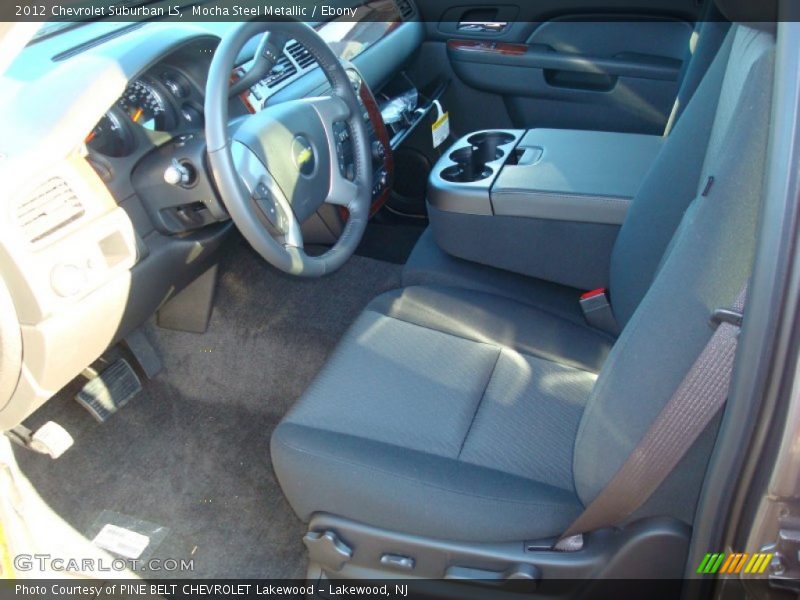 Mocha Steel Metallic / Ebony 2012 Chevrolet Suburban LS