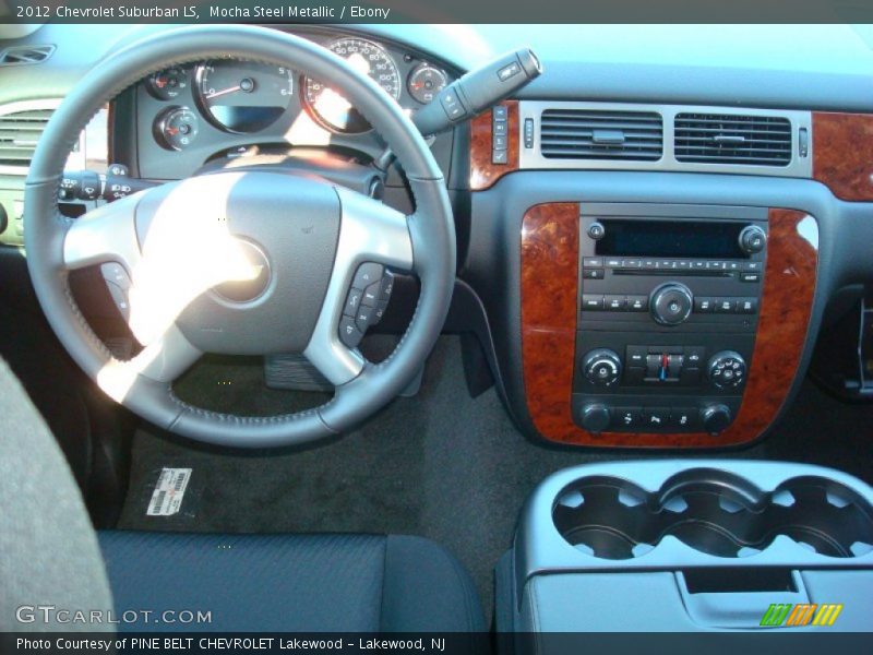 Mocha Steel Metallic / Ebony 2012 Chevrolet Suburban LS