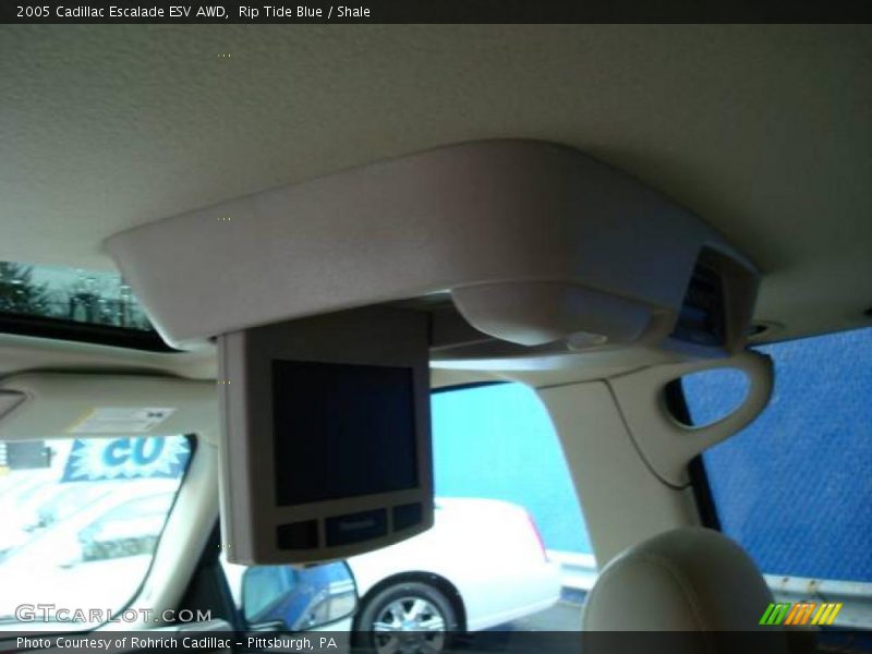 Rip Tide Blue / Shale 2005 Cadillac Escalade ESV AWD