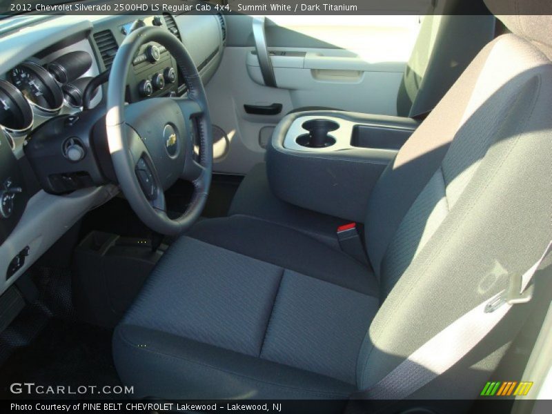 Summit White / Dark Titanium 2012 Chevrolet Silverado 2500HD LS Regular Cab 4x4