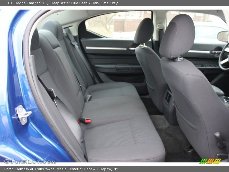 Deep Water Blue Pearl / Dark Slate Gray 2010 Dodge Charger SXT