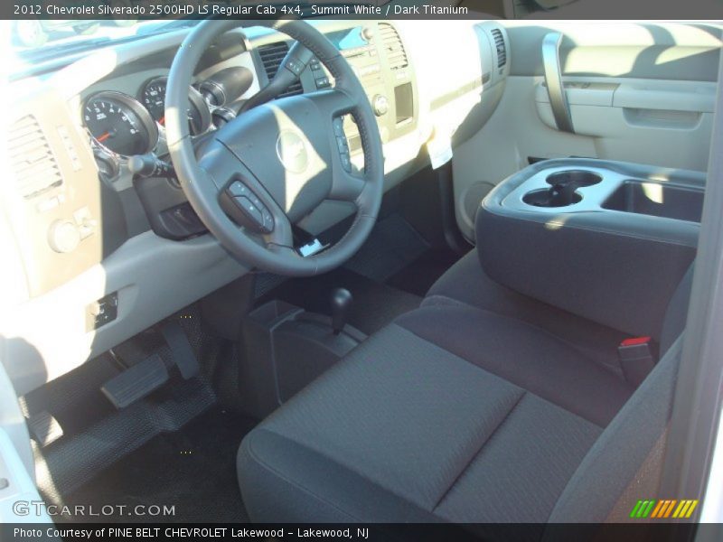 Summit White / Dark Titanium 2012 Chevrolet Silverado 2500HD LS Regular Cab 4x4