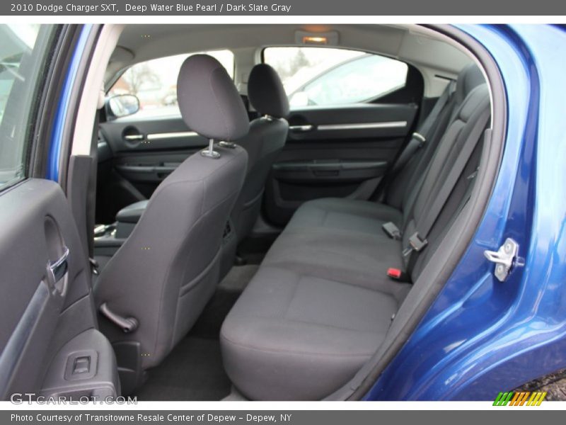 Deep Water Blue Pearl / Dark Slate Gray 2010 Dodge Charger SXT