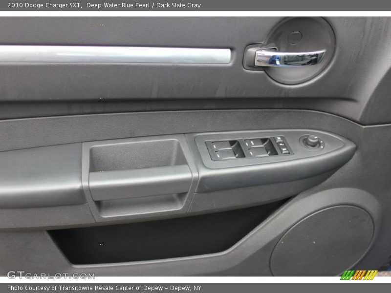 Deep Water Blue Pearl / Dark Slate Gray 2010 Dodge Charger SXT
