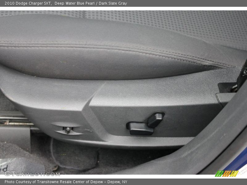 Deep Water Blue Pearl / Dark Slate Gray 2010 Dodge Charger SXT