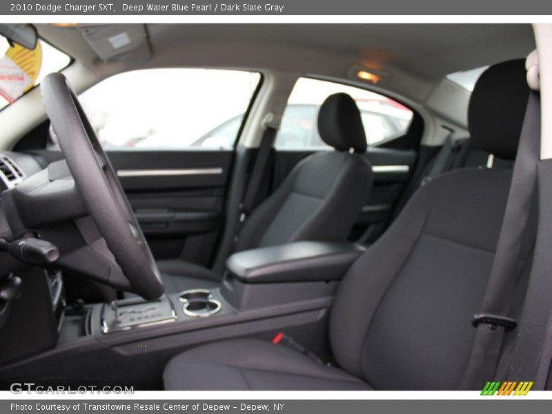 Deep Water Blue Pearl / Dark Slate Gray 2010 Dodge Charger SXT