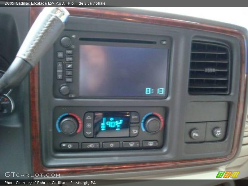 Rip Tide Blue / Shale 2005 Cadillac Escalade ESV AWD