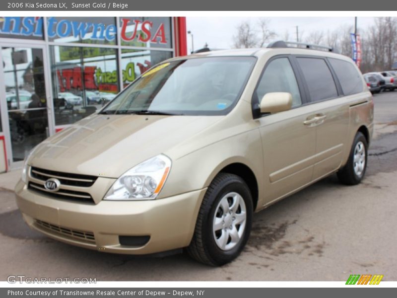 Sunset Gold / Beige 2006 Kia Sedona LX