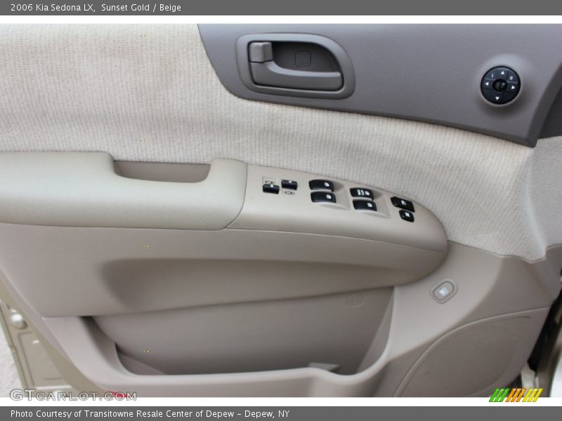 Sunset Gold / Beige 2006 Kia Sedona LX
