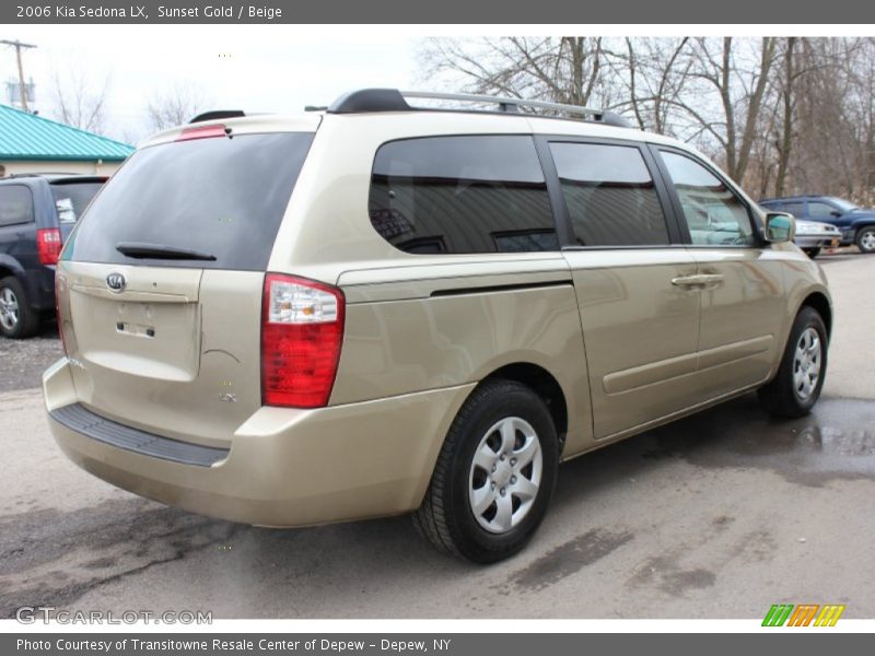 Sunset Gold / Beige 2006 Kia Sedona LX